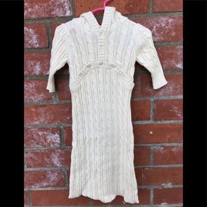 Gap knitted bunting sack